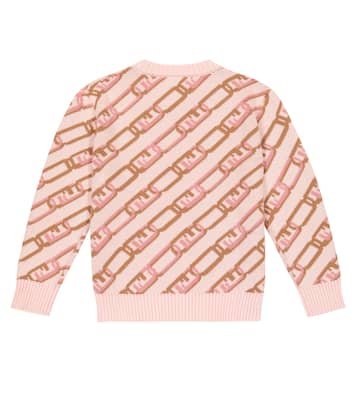 Pullover O'Lock in lana | Fendi Kids