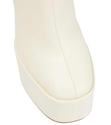 Ivana leather platform ankle boots | Paris Texas