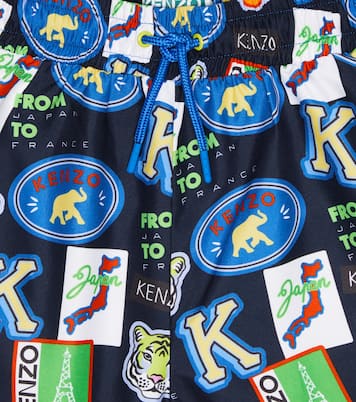 Bedruckte Badeshorts | Kenzo Kids