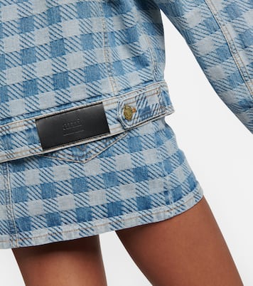 Checked denim jacket | Ami Paris