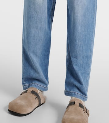 High-rise straight jeans | Brunello Cucinelli
