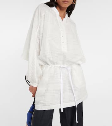 Vestido corto de algodón | Loro Piana