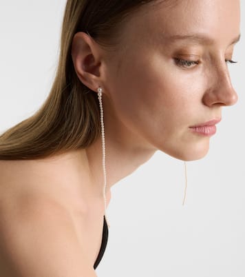 Boucles d’oreilles Grande Promenade en or 14 ct et perles | Sophie Bille Brahe