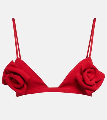 Bralette aus Crepe Couture | Valentino