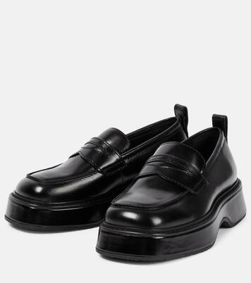 Mocassini in pelle con platform | Ami Paris