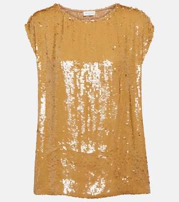 Top mit Pailletten | Dries Van Noten