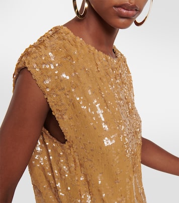 Top mit Pailletten | Dries Van Noten