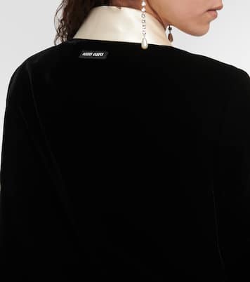 Jacke aus Samt | Miu Miu