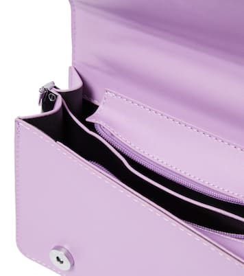 Borsa a spalla in similpelle con logo | Monnalisa
