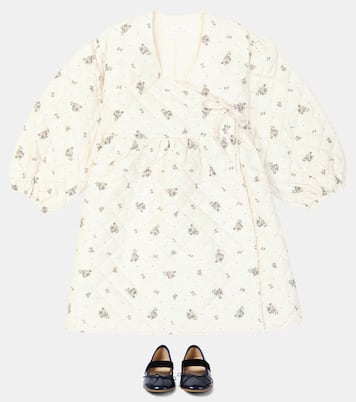 Quilted floral dress | C'era Una Volta