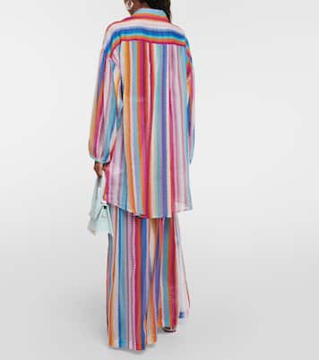 Zig Zag cotton-blend shirt | Missoni Mare
