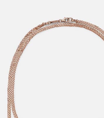 Collier en or rose 18 ct et diamants | Suzanne Kalan