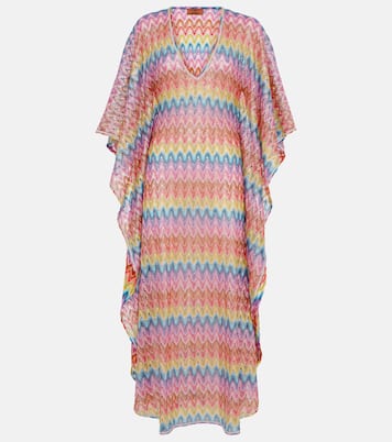 Kaftan aus Häkelstrick | Missoni