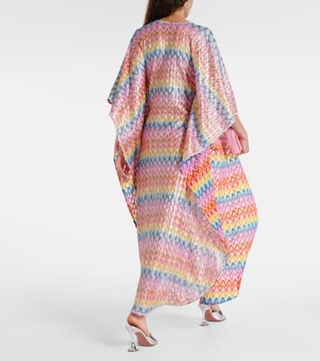Kaftan aus Häkelstrick | Missoni