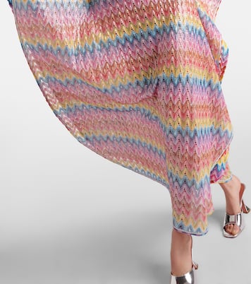 Kaftan aus Häkelstrick | Missoni
