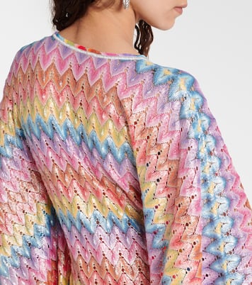 Kaftan aus Häkelstrick | Missoni