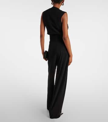 Pantaloni regular a vita alta | Norma Kamali