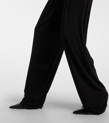 Pantaloni regular a vita alta | Norma Kamali