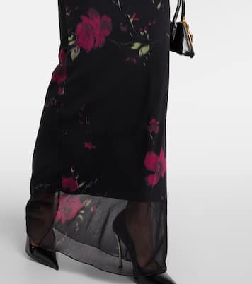 Printed tulle gown | Blumarine