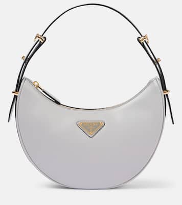 Schultertasche Arqué Small aus Leder | Prada