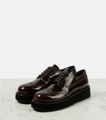 Derbies en cuir | Prada