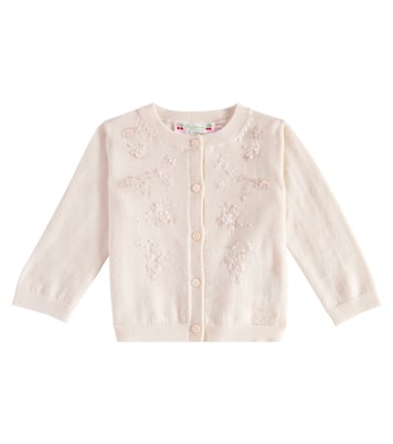 Bébé – Cardigan Claudie brodé en laine | Bonpoint