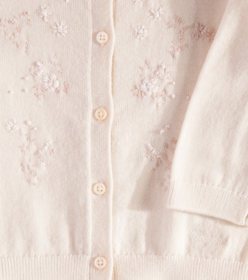 Bébé – Cardigan Claudie brodé en laine | Bonpoint