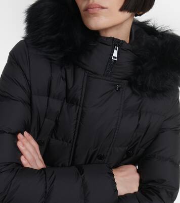 Piumino Khloe con shearling | Moncler