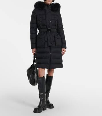 Piumino Khloe con shearling | Moncler