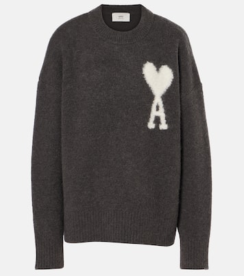 Ami De Cœur wool-blend sweater | Ami Paris