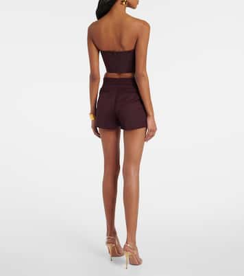 Bustier drapeado | Alex Perry