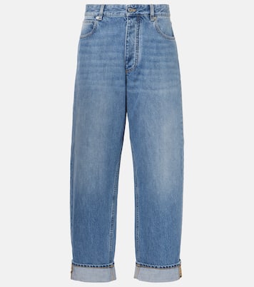 Jean droit à taille mi-haute | Bottega Veneta