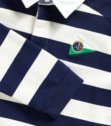 Polo Edman in cotone a righe | Bonpoint