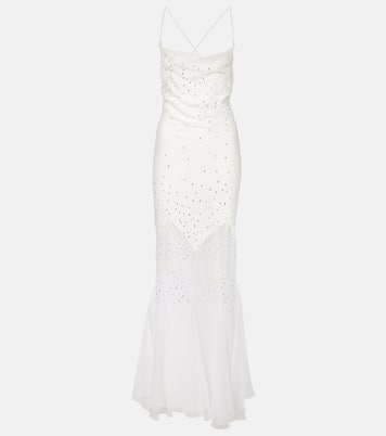 Robe longue à ornements | Rabanne