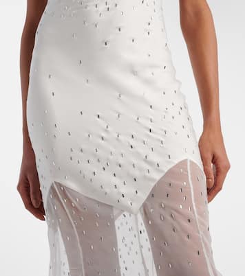 Robe longue à ornements | Rabanne