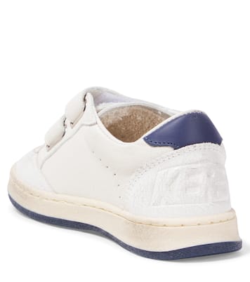 Sneakers Ballstar in pelle con stampa | Golden Goose Kids