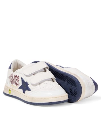 Sneakers Ballstar in pelle con stampa | Golden Goose Kids