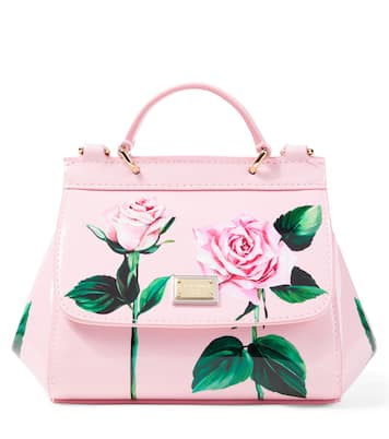 Borsa a spalla Sicily in vernice | Dolce&Gabbana Kids