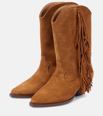 Botas cowboy Duerto de ante con flecos | Isabel Marant