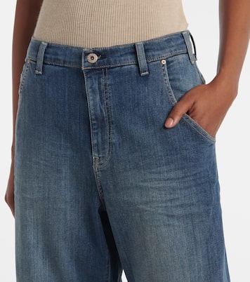 Jean barrel Amsterdam à taille mi-haute | AG Jeans