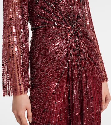 Vestido de fiesta Anja con lentejuelas | Jenny Packham