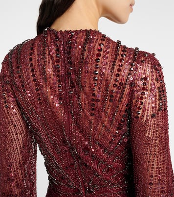 Vestido de fiesta Anja con lentejuelas | Jenny Packham