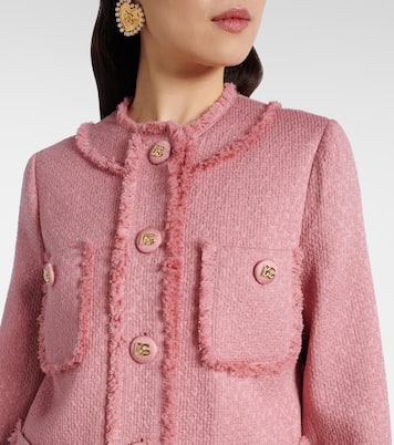 Rachel wool-blend tweed jacket | Dolce&Gabbana