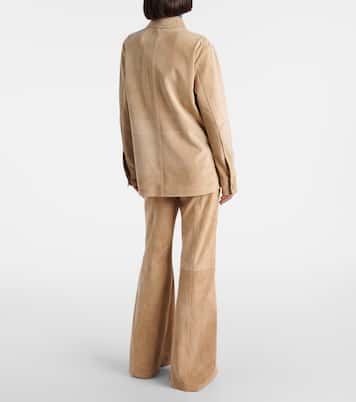 Giacca camicia Irene in suede | Gabriela Hearst
