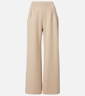 Weite Hose aus Wolle | Max Mara