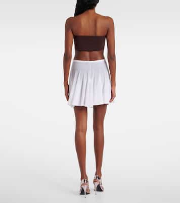 Minigonna a pieghe | Alaïa