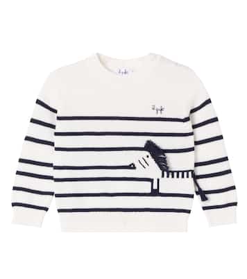 Baby - Pullover in cotone a righe | Il Gufo