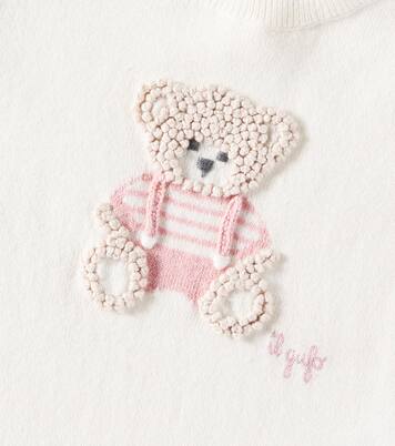 Baby - Pagliaccetto in cotone con stampa | Il Gufo