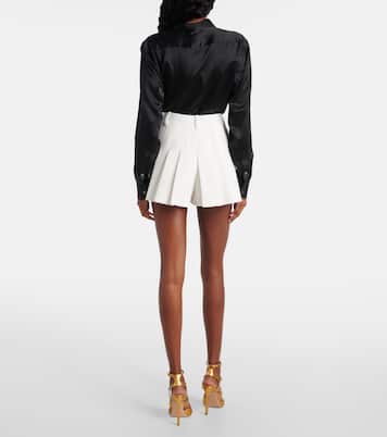 Falda pantalón en mezcla de algodón y seda | Tom Ford