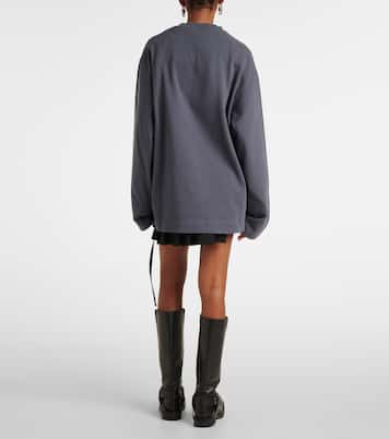 Felpa Exford in cotone piqué | Acne Studios